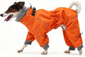 Lelepet Waterproof Dog Raincoat, Hooded Dog Rain Jacket, Full Body Coverage | Adjustable Full-Body Dog Rain Coat, Built-in Collar and D-ring, Snowproof & Windproof Rain Jacket, Reflective Stripe