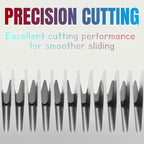30W Wide Pet Dog Grooming Detachable Blades,Compatible with Andis,Oster A5,Wahl KM10 Clippers,Cut Length 1/50"(0.5mm),Fit for Larger Animals
