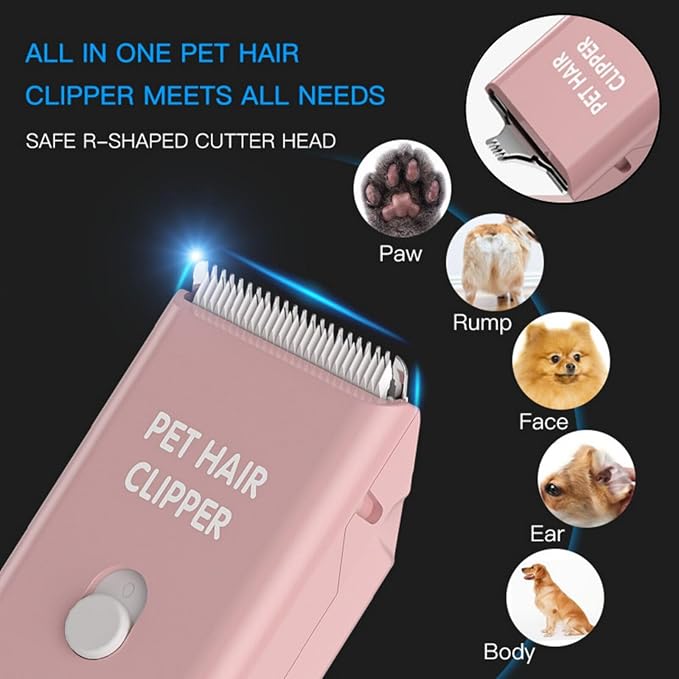 Washable Replacement Blades for Dog Clipper,Replacements Blades for Dogs and Cats Grooming Clippers,6 PCs of Replacement Blades Only