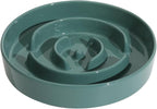 Havniva Slow Feeder Dog Bowls, Ceramic Dog Bowl Slow Feeder for Fast Eater | 1.6 Cups Puzzle Dog Food Bowl, Slow Feeding Bowls for Medium Dogs, Non-Slip Rubber Base, Anti-Choking