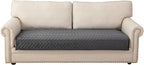 Eismodra Couch Cover,Sectional Couch Covers,Sofa Covers for 3 Cushion Couch,Anti-Slip Sofa Slipcovers for Dogs Cats Kids Loveseat Recliner L Shaped Armrest Backrest,Dark Gray 43''x94''(Only 1 Piece)