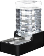 RIZZARI 8L Auto Dog Water Dispenser with Leak-Proof -Dog Water Bowls | Food-Grade Materials,Stable Base, Fresh Water Supply,Low Maintenance,Fits Multiple Pets,Home & Apartment Ready