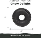 Barkbox Super Chewer Tough Dog Chew Toys for Aggressive Chewers, Dental Stimulating (Radius - Large) | Durable Dog Toy for Aggressive Chewers - Vanilla Scented Chew