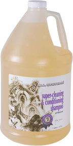 #1 All Systems Super Cleaning and Conditioning Pet Shampoo, 1-Gallon