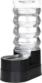 RIZZARI 9L Elevated Dog Waterer: Large Capacity Hydration | Raised Drinking Height/No Filter Maintenance/No Power Needed /Gravity Refill/Stainless Steel Bowl /Indoor/Garage
