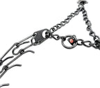 Herm Sprenger Prong Collar for Dogs Training – Quick Release Buckle & Swivel Ring for Easy Use – Made of Durable Steel Chrome Plated in Germany– 3.2mm Prongs for Large Dogs with 20-26" Neck