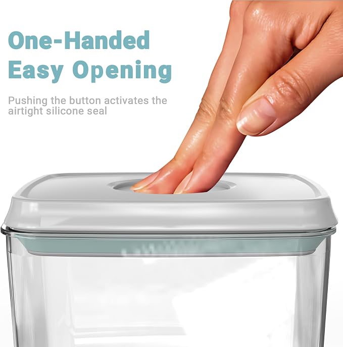 Dog Treat Container Airtight Dog Treat Jar for Pets, 2 Pack (1.3 Qt & 2.2 Qt), BPA Free, Dog Food Storage Container with Lids for Dog Food, Snack, Cookie, Biscuit