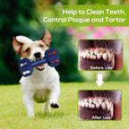 Dog Chew Toys for Aggressive Chewers,Food Grade Non-Toxic Dental Pet Toy,Tough Durable Indestructible Dog Toys for Small Dogs.Blue（8IB-15IB）