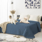 Tcksstex Waterproof and Anti-Slip Dog Bed Cover and Pet Blanket Sofa Pet Bed Mat ，car Incontinence Mattress Protectors Furniture Couch Cover for Most Cats Dogs, Pets