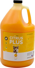 Bark2Basics Citrus Plus Degreasing Dog Shampoo, d-Limonene, 1 Gallon 16:1 | 16:1 Concentrate. Natural d-Limonene Cuts Grease and Dirt, Complements Flea and Tick Regimen, Citrus Pet Wash, Groomer Grade