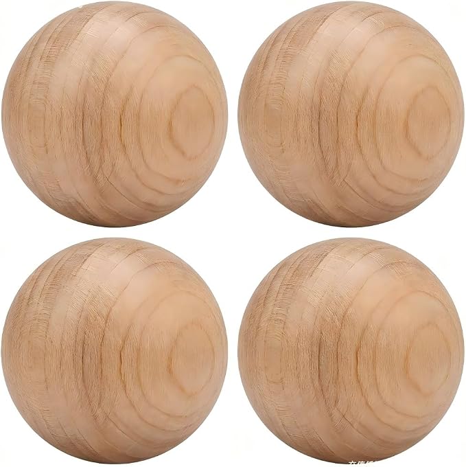 Cat Scratcher, Cat Natural Sisal Scratching Pad, Kitten Interactive Toy with Ball Track Spring Ball for Chasing Hunting Mental Physical Exercise Puzzle (4PCS cat Ball)