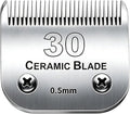 #30 Blade Dog Grooming Replacement Blades Compatible with Andis Dog Clipper | For Wahl KM Series /Oster A5 Dog Clippers Detachable Ceramic & Stainless Steel Blade,Size-30, 1/50-Inch Cut Length (64260)