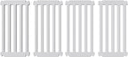 Dog Playpen Expansion Panels 4-Packs, Height 25.6 inch, White