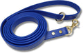 Gummy K9 Dog Leash, Biothane, Dog Training Leash, Made in The USA, 6 Feet, Various Sizes & Colors (3/4, Blue)