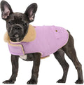 Large Dog Winter Jacket, Pet Warm Windproof Coat Dogs Cold Weather Coats Snow Jacket Pets Clothes, Golden Retriever, Labrador Retriever, Husky, Lilac L