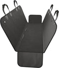 Active Pets XL Waterproof Hammock Large Car Seat Cover, Fits SUVs Trucks Big Sedans, Secure Convertible Travel Bed Protects Backseat Cargo from Dog Puppy Pet Water Food Drool Urine, Black