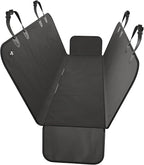 Active Pets XL Waterproof Hammock Large Car Seat Cover, Fits SUVs Trucks Big Sedans, Secure Convertible Travel Bed Protects Backseat Cargo from Dog Puppy Pet Water Food Drool Urine, Black