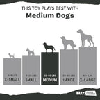 BarkBox Crocness Monster Dog Toy - for Medium Dogs | Beef-Scented, Perfect for Tough Chewers to Grab, Grip, and Chew for Endless Fun