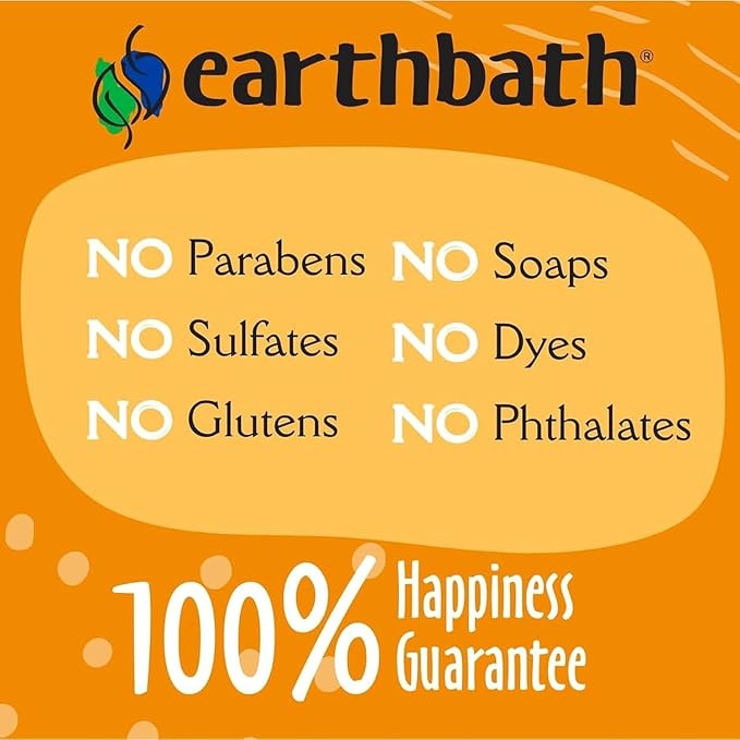 earthbath Tooth & Gum Wipes, Mint Dog Teeth Cleaning Wipes, 50 Count | No Brush Pet Dental Finger Swab for Dog and Cat Teeth Cleaning, Made in USA - Baking Soda & Cornmint