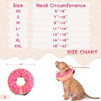 Supet Inflatable Dog Cone Collar Alternative After Surgery, Pet Neck Donut Collar Recovery E Collar for Neuter, Soft Dog Cone for Small Medium Large Dogs