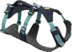 Ruffwear, Flagline Dog Harness, Lightweight and Reflective, No Pull Dog Lift Harness for Hiking, Running and Everyday Use, Basalt Gray, Medium