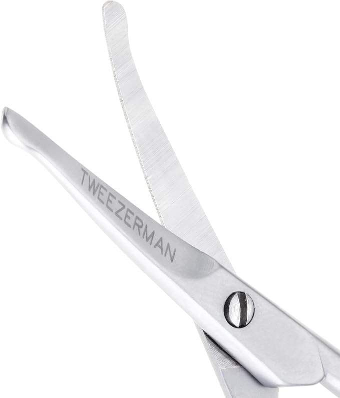 Tweezerman Pet Grooming Scissors-Rounded Tip Trimming Scissor for Dogs/Cats