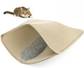 Cat Litter Mat, Kitty Litter Trapping Mat, Honeycomb Double Layer Mats, No Phthalate, Urine Waterproof, Easy Clean, Scatter Control, Catcher Litter Tray Box Rug Carpet