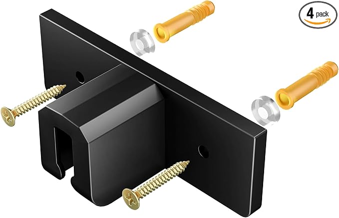 FXW Fence-to-Wall Anchors for AuraSpace Acrylic Indoor Dog Playpen | Fits AuraSpace 24"H, Connect Panels to the Wall, Expand Your Dog’s Play Area, Playpen Not Included