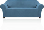 Couch Covers for 3 Cushion Couch Sofa Pet Friendly Extra Large Couch Cover for Oversized Sofa Washable Furniture Protector Fitted Sofa Slipcovers Stay in Place(XL Sofa, Dusty Blue)