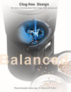 Automatic Cat Feeders for 2Cats, 6L/25cup Automatic Cat Food Dispenser with 2 Stainless Pet Bowls,10s Meal Call Timer Setting 20 Portions 6Meals Per Day, Timed Pet Feeder for Cats Dog Indoor Dry Food