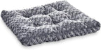 Amazon Basics Washable Cat and Dog Bed Crate Pad, Indoor, Easy to Wash, Fits Medium Crates, 29 x 21 x 3 inches, Gray