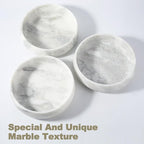 Karibiber Grey Marble Dog Bowl, 6lbs Non-Slip,Non-Tipping Heavy Dogs Food Bowl, Large Dog Dish, Weighted Food and Water Bowls for Large Dogs, Natural Marble, Easy to Clean, Holds 6 Cups