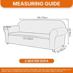 XINEAGE Stretch 2 Seater Slipcover, Non-Slip Pet Couch Cover,Pink | Washable Furniture Protector, Elastic Bottom, Dogs & Cats Friendly, Scratch-resistant, Fast Setup, High Elasticity