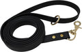 Gummy K9 Dog Leash, Biothane, Dog Training Leash, Made in The USA, 6 Feet, Various Sizes & Colors (5/8, Black)