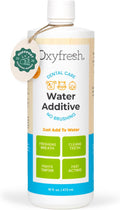 Oxyfresh Premium Pet Dental Care Solution Pet Water Additive: Best Way to Eliminate Bad Dog Breath and Cat Bad Breath - Fights Tartar & Plaque - So Easy, Just Add to Water! Vet Recommended 16 oz. | Perfect to Eliminate Bad Dog Breath and Cat Bad Breath...