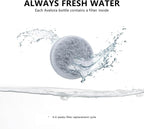 Dog Water Bottle with Food Container, Portable Pet Dog Water Dispenser for Outdoor Walking,Hiking,Travel,Puppy Essentials,Puppy Supplies,Replaceable Waste Bags