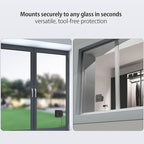 eLinkSmart 2K Aquarium Security Camera Anti-Glare & Anti-Reflection for Glass Tank/Window/Door, Fish & Reptiles, with Night Vision, Motion Detection, 2-Way Audio, 24/7 Local Storage 140° Wide-Angle