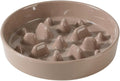 Havniva Slow Feeder Dog Bowls, Ceramic Dog Bowl Slow Feeder for Fast Eater | 1.6 Cups Puzzle Dog Food Bowl, Slow Feeding Bowls for Medium Dogs, Non-Slip Rubber Base, Anti-Choking