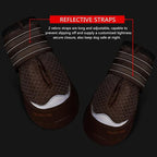 QUMY Dog Shoes for Large Medium Dog Boots & Paw Protectors for Hot Pavement | Summer Heat Protection, Mesh Breathable Nonslip Dog Booties for Hardwood Floors Indoor, Outside Walking Running Hiking Khaki