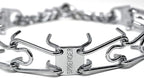 Herm Sprenger Prong Dog Training Collar, 3.2mm x 23in Medium, Ultra-Plus Chrome Plated Steel Pet Pinch Collar No-Pull Collar for Dogs Anti Pull Training Collar Made in Germany