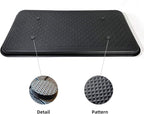Finorder Multi-Purpose Boot Trays, 2 Pack, 30" x 15" x 1.2", Black | All Weather Heavy Duty Shoe Trays & Mat for entryway, Indoor and Outdoor, Waterproof Pet Feeding Mat