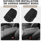 Center Console Dog Car Seat for Small Dogs, Portable Pet Booster Seat with Breathable Mesh Window, Non-Slip Armrest Dog Carrier for Cats & Puppies, Travel Car Seat, Brown