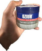 Ozium Air Sanitizer 4.5 oz Gel: Odor Eliminator for Strong Odor, Car Air Freshener (New Car, 1 Pack)