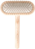 Chris Christensen Mini Grooming Brush - Comfortable High-Grade Stainless-Steel Rounded and Polished Pins - Removes Long & Loose Hair from Dogs & Cats