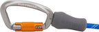 Ruffwear, Knot‑a‑Leash, Climbing‑Inspired Rope Leash, 5 ft Reflective Rope, Secure Auto‑Locking Swivel Carabiner, Tubular Handle, Accessory Loop for Pick‑Up Bags, Blue Pool, Small