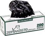 Zero Waste USA - 4,000 Premium Dog Waste Station Refill Bags, 20 Rolls | Premium commercial refill rolls, stronger dog waste station bags, fits most dispensers, heavy-duty design for parks & HOAs
