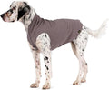 Goldpaw Stretch Fleece Dog Sweater - with Spandex for 4-Way Stretch - Soft, Comfortable Dog Coat - Machine Washable - Made in the USA - Charcoal - Size 6