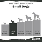 BarkBox Origin Super Chewer - Toy for Small Dogs | Durable Dog Toy for Aggressive Chewers - Treat Dispensing Chew