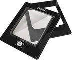 CEESC X-Large Cat Door for Interior/Exterior, for Pets <24.8", Black | Rotary 4-Way Lock, Weatherproof, Fits doors 1.26-2.14", Adjustable tunnel depth, Upgraded version