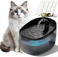 Cat Water Fountain, 74oz/2.2L, Automatic Pet Water Fountain Dual Flow Modes | Pet Water Fountain for Cats Inside, Cat Water Bowl Dispenser for Cats, Dogs, & Small Animals, with 4 Replacement Filters